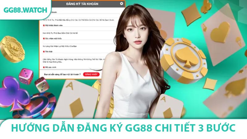 Hướng dẫn đăng ký GG88 chi tiết 3 bước